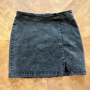 Wild Fable Gray Denim Mini Pencil Skirt – Size 6